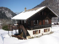 Ski chalet for winter ski holidays in Samoens