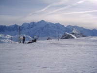 The ski & snowboard piste awaits